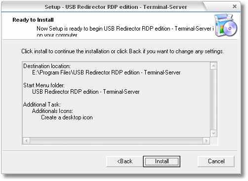 Windows USB Redirector