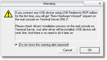 Windows USB Redirector