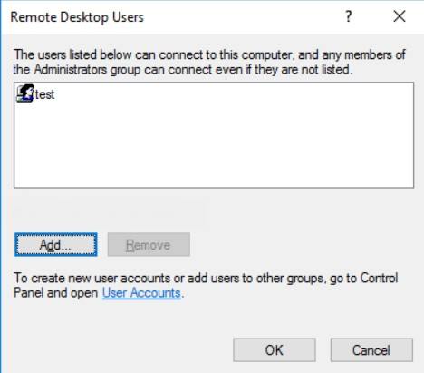 Создание пользователя в Windows